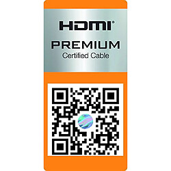 sonero PHC000-030 Premium certifié Câble HDMI High Speed avec Ethernet, connecteurs plaqués or (4 K UltraHD, 3D Full HD, 18 Gbps Full Band with, HDR High Dynamic Range), 3,0m pas cher