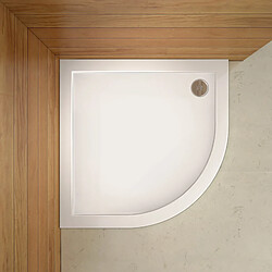 Receveur de douche 90x90x3cm 1/4 de rond