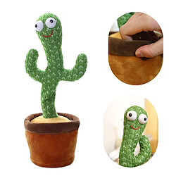 Universal Jouet dansant cactus jouet électronique à bascule dansant avec Dong peluche mignon dansant cactus jouet éducatif pour la petite enfance | Statue zoom