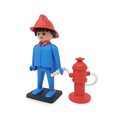 Collectoys Playmobil Vintage Collector - Statuette Le Pompier 21 cm