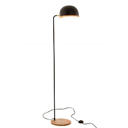 Dansmamaison Lampe Evy Metal/Bois Noir/Naturel