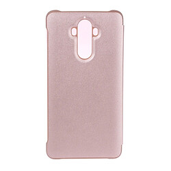 Avis Wewoo Housse Étui Transparent et or rose pour Huawei Mate 9 en cuir flip horizontal avec fonction sommeil / réveil