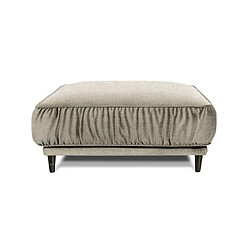 MAISON AUBERTIN Pouf L Fiorenzo Tissu Beige