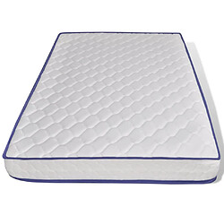 vidaXL Matelas en mousse à mémoire de forme 200 x 120 x 17 cm