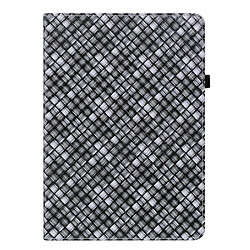 Etui en PU texture tissée multicolore noir pour votre Huawei MatePad 11 (2021)