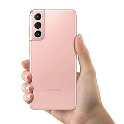 Cache Batterie Samsung Galaxy S21 Façade Arrière Originale Samsung Rose fantôme pas cher