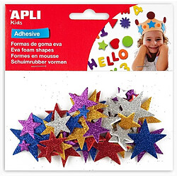 Apli Agipa Sachet Etoiles pailletees en mousse