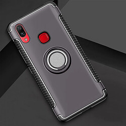 Wewoo Coque Étui de protection magnétique à 360 degrés avec bague de rotation pour Vivo NEX A gris