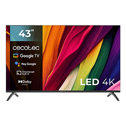 TV intelligente Cecotec 4K Ultra HD 43" LED HDR HDR10