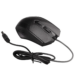 souris optique filaire gamer avec câble USB