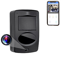 Yonis Caméra Espion HD 1080P WiFi Sans Fil Alarme Factice Vision Nocturne 5M Caméra Espion HD 1080P Sans Fil Avec Alarme Factice PIR - Vision Nocturne et Audio Bidirectionnel YONIS