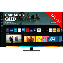 Samsung TV QLED 4K 125 cm QE50Q80B 2022