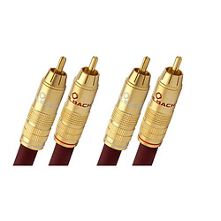 Oehlbach NF 214 Master Rouge - Câble RCA de 1 m