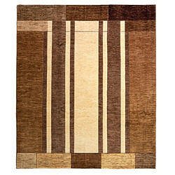 Vidal Tapis de laine 310x254 brun Juma