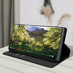 Avis Avizar Housse pour Honor Magic 5 Lite 5G Clapet Porte-carte Support Vidéo noir