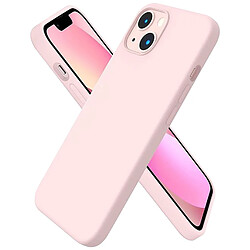 Coque de protection en silicone rose clair pour Apple Iphone 13 6.1" - VISIODIRECT -