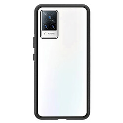 Coque en métal absorption magnétique, noir pour votre Vivo V21 5G