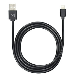 Mobilis 001279 câble USB-A versLightning 1 m Noir