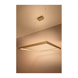 Acheter Luminaire Center Plafonnier LED intégré Nelya Integrated Aluminium Or 1 ampoule 150cm