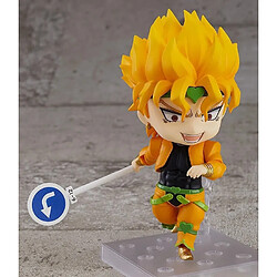 Universal 10cm anime jojo bizarre aventure dior q version 1110 # pvc poupée amovible modèle poupée cadeau de noël(Jaune)