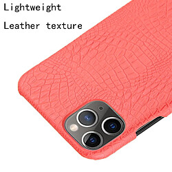 Acheter Wewoo Coque Rigide Pour iPhone 11 Pro Crocodile antichoc Texture PC + Etui PU Rouge