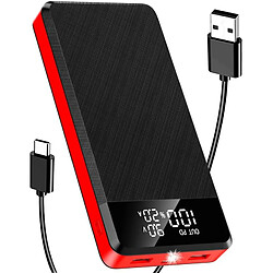 SANAG Power Bank 26800 Mah, Batterie Externe Avec Affichage Led Et Lampe De Poche, Charge Rapide Qc 22,5 W/Pd20 W, Chargeur Portable Usb C 3 Entrées Et 3 Sorties Pour Téléphones Portables, Tablettes,