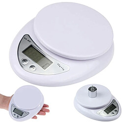 Universal Balance numérique électronique 5kg/0,1g Balance de plate-forme domestique Balance de cuisine Mesure de cuisson Outil de cuisson des aliments