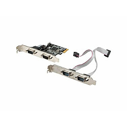 Acheter Lanberg PCI Express->COM 9PIN X4 + Low profile bracket