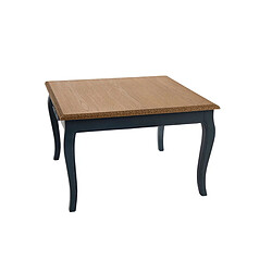 HELLIN Table basse carrée en bois L70 - LOIRE