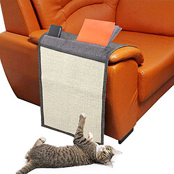 Avis Universal Coussin à griffes pour chat Coussin à manches Chemise Protecteur Jouet à griffes pour chat avec poche de rangement Télécommande Sac Canapé Housse Protecteur