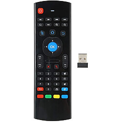 SANAG Telecommande, Telecommande Infrarouge Sans Fil Air Fly Mouse 2.4G Avec Gyroscope À 6 Axes Et Capteur G Pour Ordinateur/Tv/Projecteur/Console De Jeu/Lecteur Hd