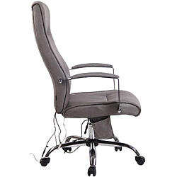 Non Chaise de bureau en tissu Portland avec fonction massage