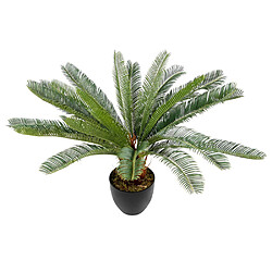 Plante artificielle / Palmier artificiel CYCAS Plastique Vert hjh OFFICE pas cher