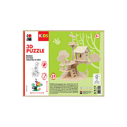 Marabu KiDS Puzzle 3D 'Cabane dans l'arbre', 37 pièces ()