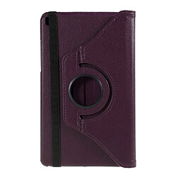 Etui en PU litchi violet pour votre Samsung Galaxy Tab A 8.0 (2019) SM-T295