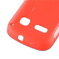 Acheter Cadorabo Coque Alcatel OneTouch POP C3 Etui en Rouge