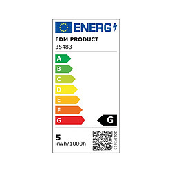 Lampe LED EDM Réflecteur G 5 W E14 350 lm Ø 4,5 x 8 cm (6400 K)