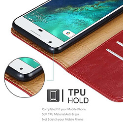 Cadorabo Coque Google PIXEL Etui en Rouge pas cher