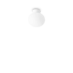 Ideal Lux Plafonnier Globe Blanc 13cm