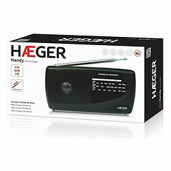 Haeger PR-TRI.002A - Noir