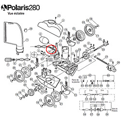 Bague tuyau balayage pour polaris 180/280/380 - b15 - POLARIS