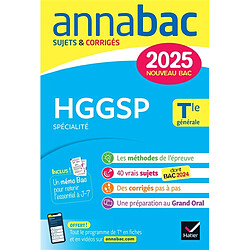 HGGSP spécialité, terminale générale : nouveau bac 2025