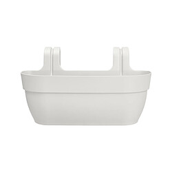 Balconnière en plastique Elho Vibia Campana Easy Hanger Large blanc soie - 46 x 24 x 26,5 cm