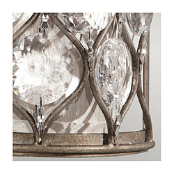 Acheter Elstead Lighting Applique murale Lucia Acier,cristal de Bauhinia Argent bruni