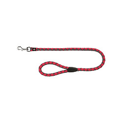 TRIXIE Cavo laisse S?M : 1 m - ø 12 mm - Fuchsia et gris graphite - Pour chien