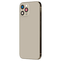 Avizar Clappio Châssis iPhone 12 Pro Max avec Vitre arrière de remplacement Beige