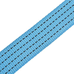 vidaXL Sangle d’arrimage à cliquet 4 pcs 4 tonnes 8 m x 50 mm Bleu pas cher