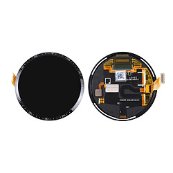 Visiodirect® Ecran complet : vitre tactile + ecran LCD compatible avec Huawei Watch GT3 Pro noir 46mm 1.43" + kit outils