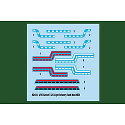 Hobby Boss Maquette Char Soviet T-26 Light Infantry Tank Mod.1931 pas cher