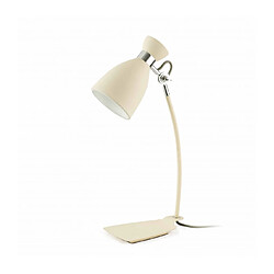 faro Lampe de table beige Retro 1 ampoule